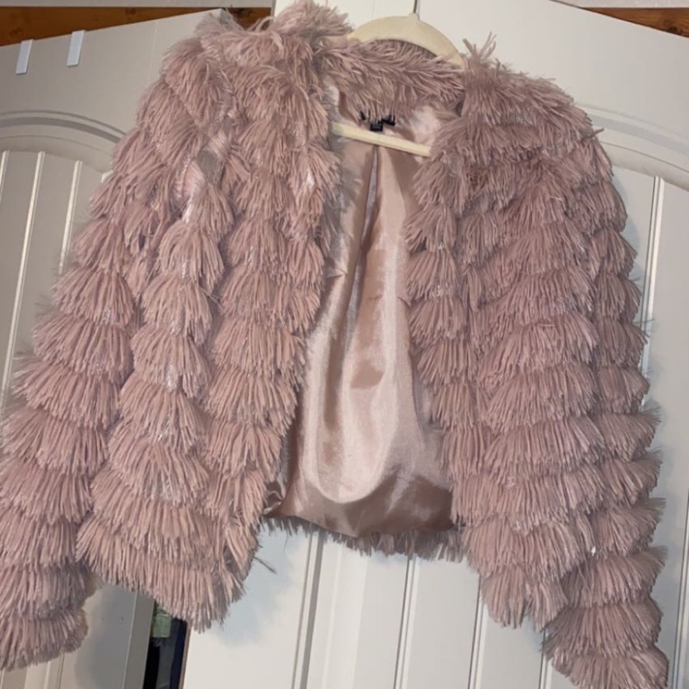 Fluffy jacket